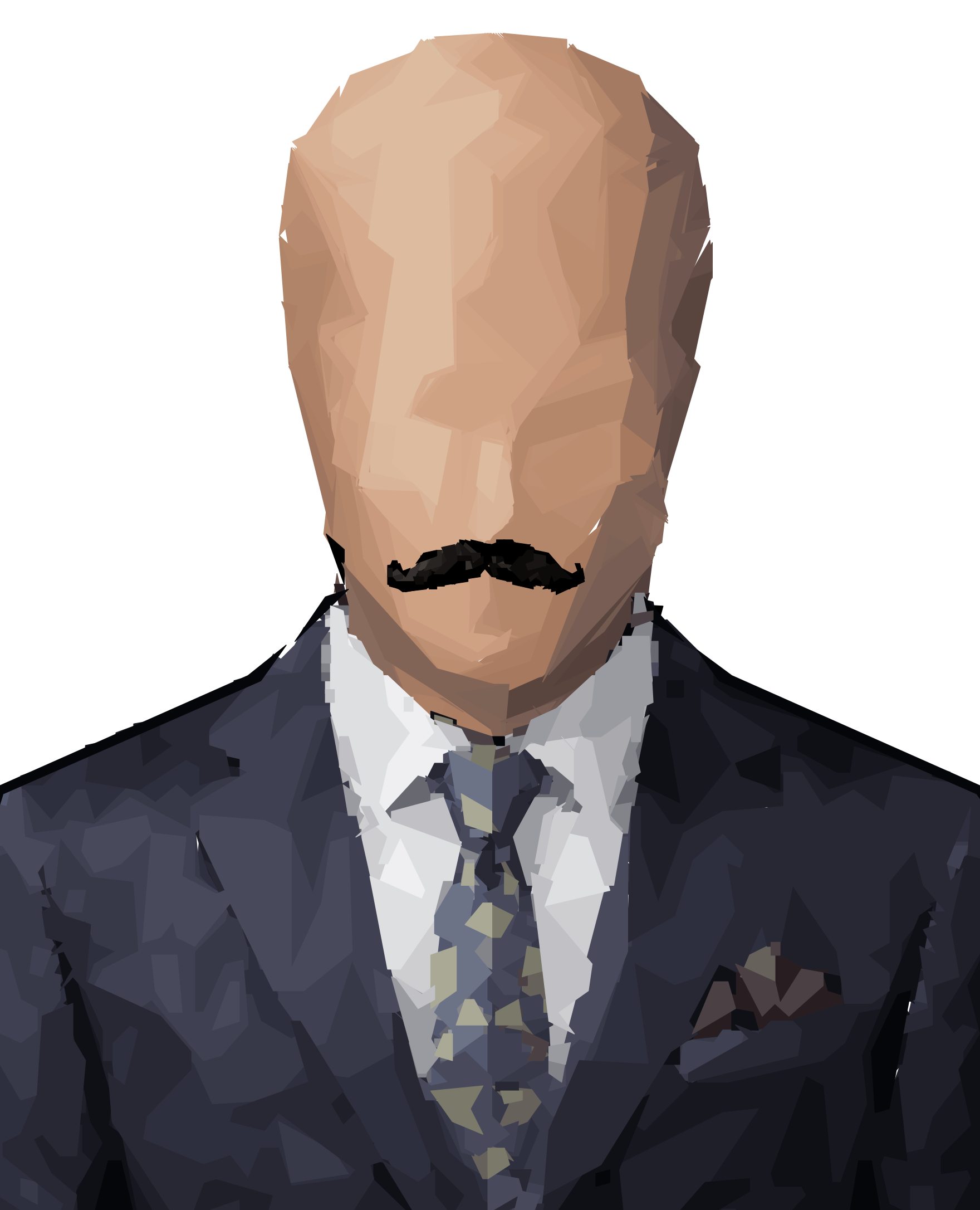 Beard: Black Mustache