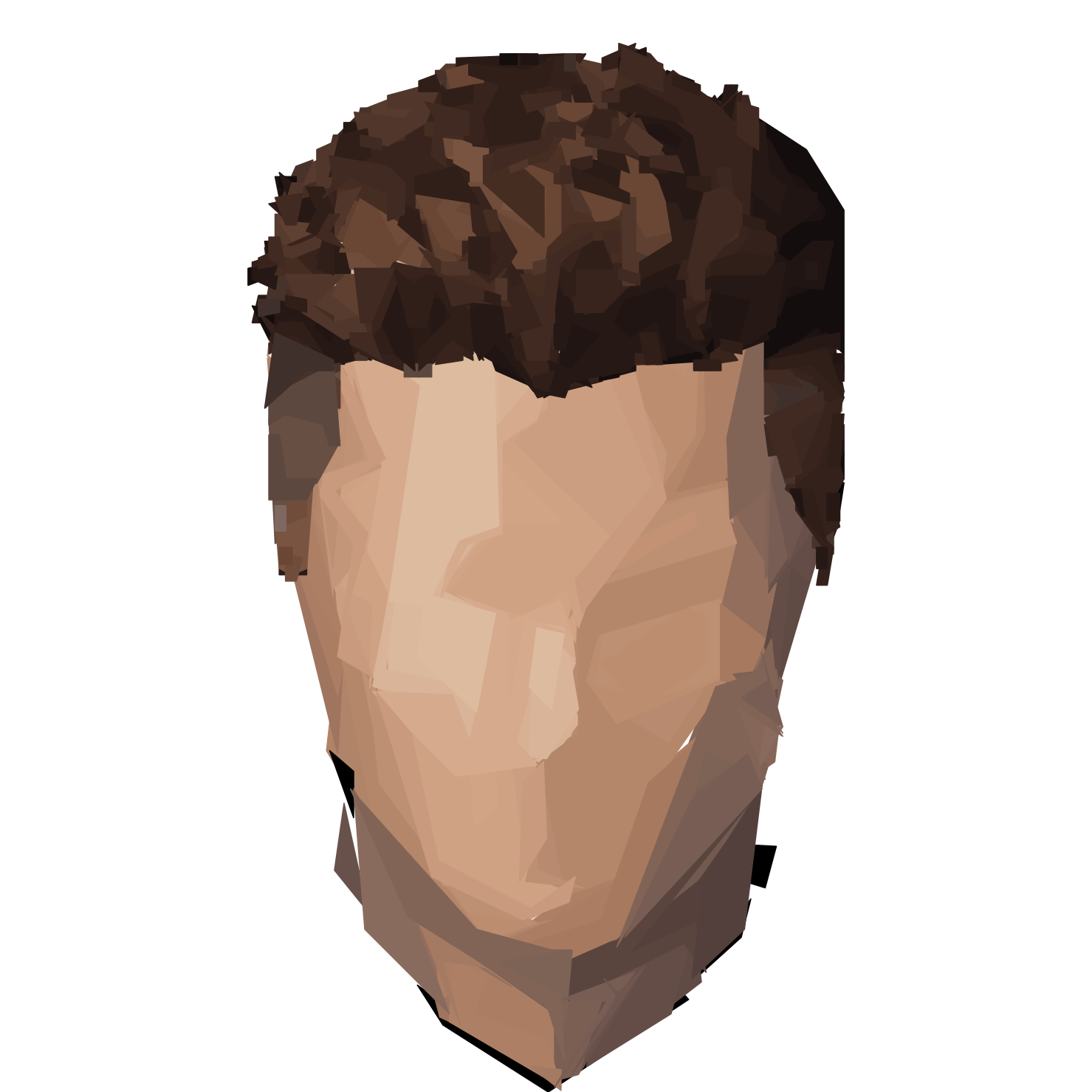 Hair: Undercut Brown